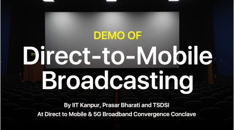 Demo of Direct to Mobile Broadcasting